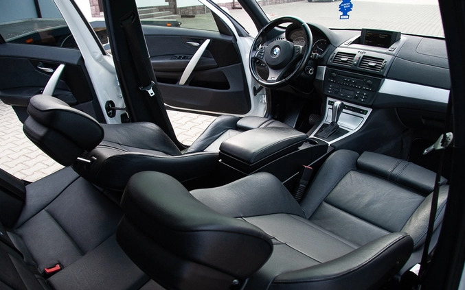 BMW X3 cena 39900 przebieg: 229000, rok produkcji 2008 z Jedwabne małe 781
